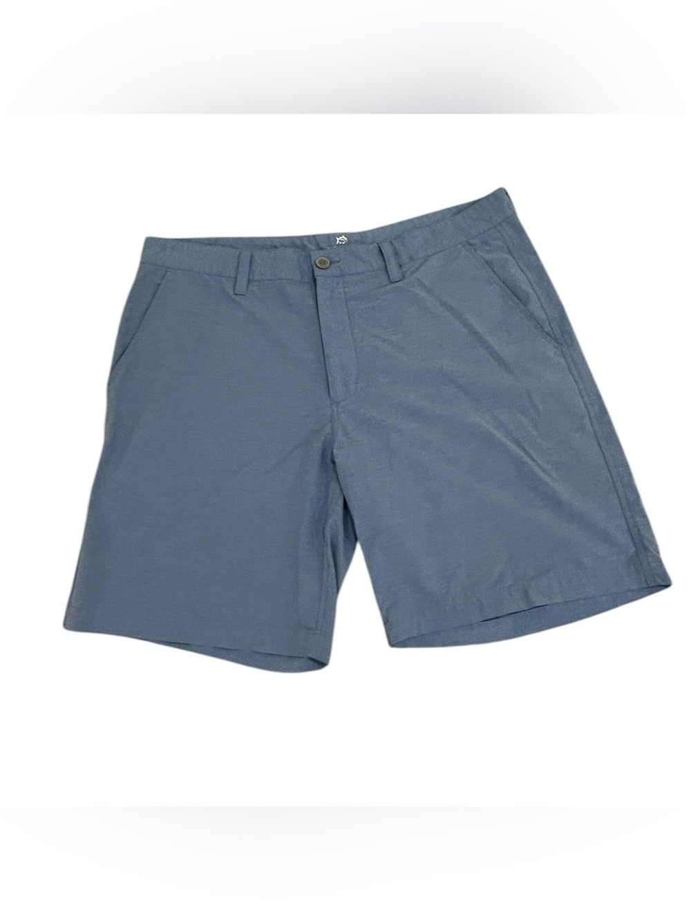 Men’s Southern Tide Blue stretchy Flat-Front performance wear Shorts size w38